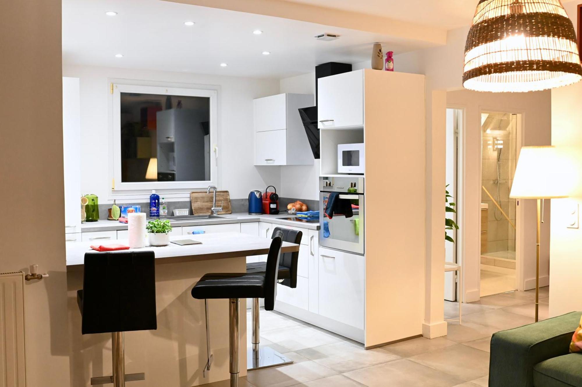 Cosy Colour Place Apartment Villiers sur Marne Bagian luar foto